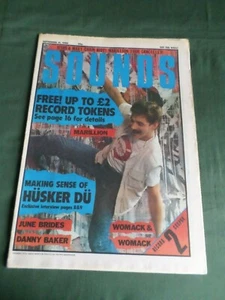 SOUNDS UK MUSIC MAGAZINE - 21. SEPTEMBER 1985 - MARILLION - THE JUNE BRIDES - Bild 1 von 7
