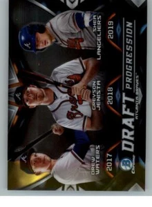 2019 Bowman Chrome   #DPRATL Waters/Greyson Jenista/Shea Langeliers (ref 129843) - Picture 1 of 2