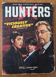 HUNTERS Complete Season 1 FYC (Rare 4-DVD Amazon 2020 Promo screener) Al Pacino - Picture 1 of 7