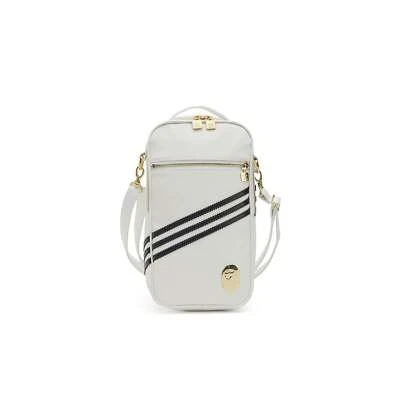 [JN7123] Bape x Adidas Big Sling Mens Bag - White *NEW* - Image 1 of 4