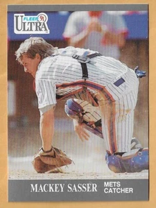 MACKEY SASSER NEW YORK METS #226 - FLEER ULTRA 1991 - Picture 1 of 2