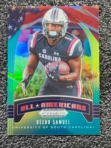 2020 Prizm Draft Picks All Americans Green Yellow Prizm Deebo Samuel 215/249 - Picture 1 of 6