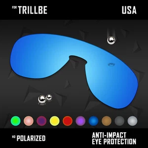 Lentes de repuesto polarizadas antiarañazos para Oakley Trillbe OO9318 opciones - Imagen 1 de 36