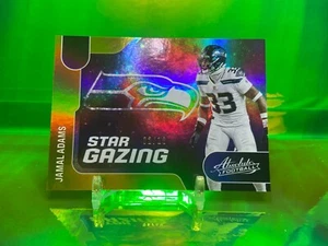 #2/10 2022 Jamal Adams GOLD Star Gazing Absolute SS RAIDERS LSU - Bild 1 von 1