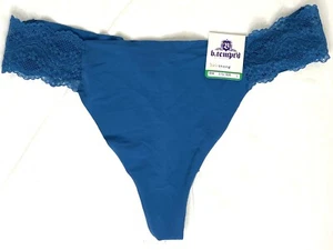 B’Tempted Women’s Lace Thong Size 7 - L US - Picture 1 of 3