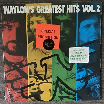 Waylon's Greatest Hits Vol. 2 AHL-1-5325 SEALED - Image 1 of 2
