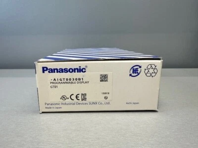 PANASONIC AIGT0030B1 GT01 PROGRAMMABLE DISPLAY - Image 1 of 4