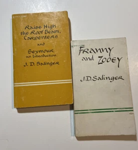 JD SALINGER 2 BOOK LOT RAISE HIGH THE ROOF BEAM, CARPENTERS SEYMOUR & FRANNY - Foto 1 di 4