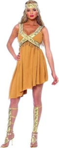 Ancient Greek Roman Indian Beauty Fancy Dress Up Halloween Sexy Adult Costume - Picture 1 of 6