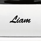 Liam 21 cm children's room name sticker tattoo decoration film car door window cabinet