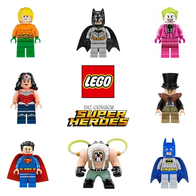 LEGO DC Comics Super Hero Minifigures: New Never Assembled from Set - YOU PICK - Image 1 of 2