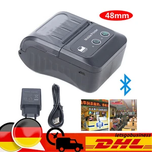 PT-280 Bluetooth Thermodrucker Bondrucker Belegdrucker 48mm USB POS Drucker - Afbeelding 1 van 10