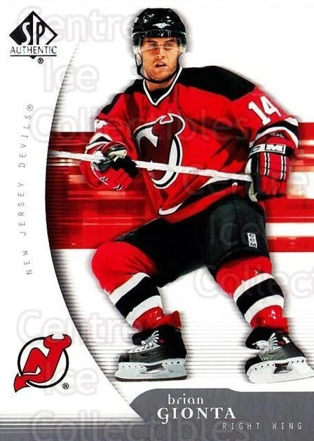 2005-06 SP Authentic #60 Brian Gionta - Image 1 of 1