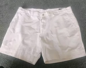 Ralph Lauren Polo Shorts Classic Fit 6” SZ 38 White - Picture 1 of 4