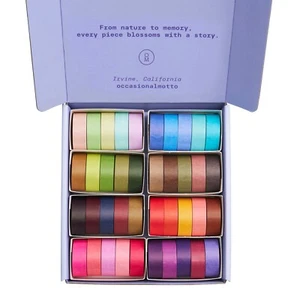 Occasional Motto Essential 40 Rolls Washi Tape Gift Box Set - Picture 1 of 22