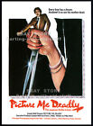 PICTURE ME DEADLY__Original 1985 Trade print AD / poster__MIKE WERB__JOSEPH WOLF