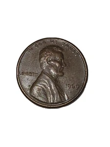 1969 Lincoln Cent D Mark - Picture 1 of 6