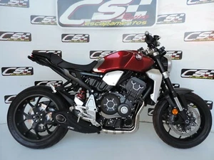 2018-on Honda CB1000R Full Exhaust Muffler + Headers CS Racing Super Deep Sound - Picture 1 of 8