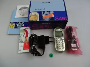 Original Siemens S45i Silber Royal Champagne! Ohne Simlock! TOP! RAR! OVP! - Bild 1 von 7