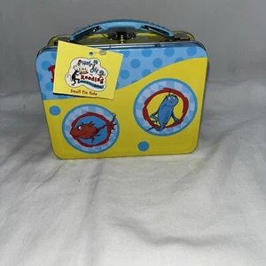 Dr. Seuss One Fish, Two Fish, Red Fish, Blue Fish Mini Metal Tin Lunch Box - Picture 1 of 10