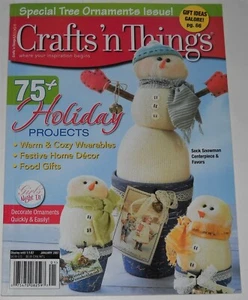 Crafts 'N Things Magazine January 2007 Special Tree Ornaments Issue! - Picture 1 of 12