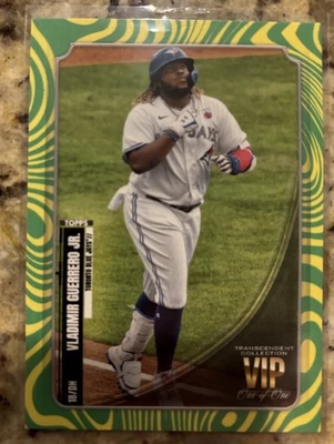 2021 Topps Transcendent Collection Vladimir Guerrero Jr 1/1. - Image 1 of 2