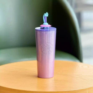 Nuevo vaso Starbucks China 2024 Summer Night Starry Sky 16 oz SS con tapa - Imagen 1 de 5