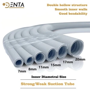 2m 7-25mm Dental HVE Suction Handle Tube White Fit KAVO SIRONA Planmeca Belmont - Picture 1 of 6