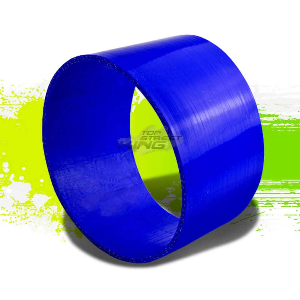 3.75" ID 3"L RECTO 4 CAPAS AZUL SILICONA MANGUERA ADMISIÓN DE AIRE/TURBO TUBO ACOPLADOR Foto 1 de 1