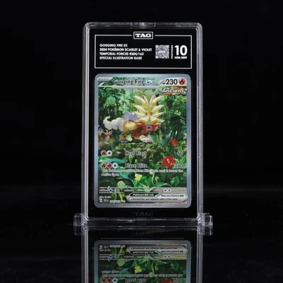 TAG 10 Gouging Fire ex 204/162 Sv05: Temporal Forces Holo SIR - Image 1 of 3