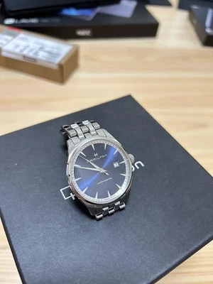 Hamilton Quartz WatchDial Blue [Accessories Included] Stainless steel Silver - Изображение 1 из 4