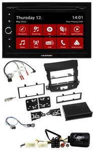 Blaupunkt Lenkrad DVD Bluetooth DAB 2DIN USB Autoradio für Mitsubishi 10-12 Outl - Bild 1 von 12
