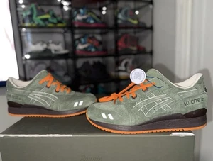 Ronnie Fieg x Asics Gel Lyte 3 Militia Kith 2016 Special Box Size 10.5 VNDS RARE - Picture 1 of 14