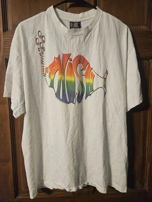 Фиш винтажная футболка 1993 License To Giant Thrashed размер XL 25X27 - Изображение 1 из 4