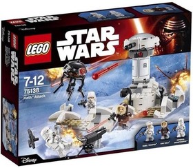 Lego Hoth Attack 75138 Star Wars Complete Set Episode V The Empire Strikes Back