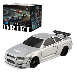 RC Electric Mini Racing Drift Car Model 1:43 Scale 2.4G Full Scale Linkage Li... - Bild 1 von 9