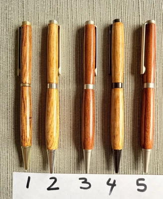 Handmade Wood Crafted Elegant Ballpoint PEN-cocobolo-Maple-Oak-CEDAR GREAT Gift - Image 1 of 4