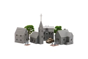 Polish Village Set (VOLUME 1) - Tabletop Wargaming WW2 Terrain | Miniature 3D Pr - Picture 1 of 22
