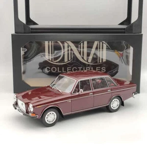 DNA Collectibles 1/18 Volvo 164 E 1972 DNA000158 Resin Model Car Limited Red - Foto 1 di 9
