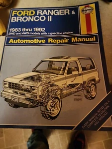 Vintage HAYNES #36070 1983-92 Ford Ranger/Bronco 2WD-4WD Repair Manual  - Bild 1 von 1