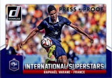 2015 Donruss International Superstars Press Proof Silver #79 Raphael Varane /199