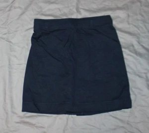 LANDS END Navy School Uniform Chino Skort with attached shorts Girls size 8+ - Picture 1 of 2