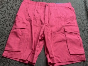 Nuevo con etiquetas 33 Hombres 9 pulgadas Entrepierna Carga Pantalones Cortos Golf Croft y Carretilla Teléfono Relajado - Imagen 1 de 8