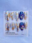 Handmade Wearable Nails Wearable Nails Daily & Party Wear Amber Large size