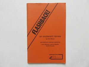 Flashback! An Exhuberant Review, Alice Wilson, childrens play script, trd ppbk