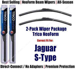 2pk Super-Premium NeoForm Wipers fit 2000-2001 Jaguar S-Type 16220x2 - Bild 1 von 1
