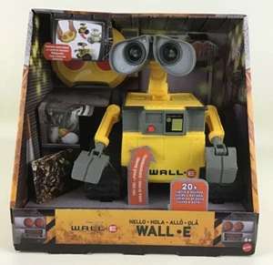 Juguete de control remoto Hello Wall E RC ilumina sonidos Mattel Disney Pixar 2019 nuevo - Imagen 1 de 10