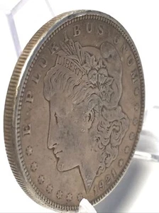 Dólar de plata Morgan 1921. (El costo de envío es parte del precio total.) - Imagen 1 de 12