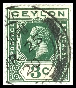 110. CEYLON 1903 (3C) USED STAMP EDWARD VII . - Picture 1 of 1