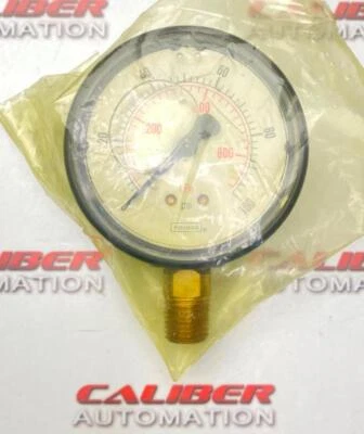 NOSHOK 25-900-100 PSI/KPA Pressure Gauges  (NEW) - Image 1 of 2